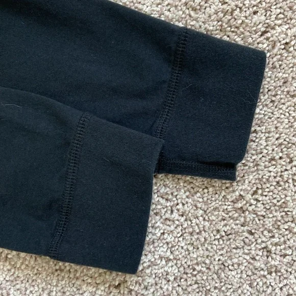 Nike • Black Long Sleeve Mock Neck Gold Embroidered Chains - Picture 7 of 13